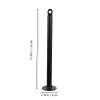 High-grade Steel Barbell Bracket Weight Load Rack Attachment for Gym Cable System Easy Installation for Arm Wrist Exercise Fitness Equipment view 3