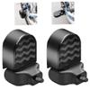 Bicycle Cycling Bike Pedals, Nylon Fiber, Aluminum Antiskid Durable Mountain Bike Pedals Road Bike Hybrid Pedals Anti-Slip and reflectors, Suitable for All Bicycle Types, Bike Essieu-Pieds Pedal Gold view 2