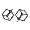 Bicycle Cycling Bike Pedals, Nylon Fiber, Aluminum Antiskid Durable Mountain Bike Pedals Road Bike Hybrid Pedals Anti-Slip and reflectors, Suitable for All Bicycle Types, Bicycle Pedal Aluminum Alloy view 3