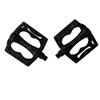 Bicycle Cycling Bike Pedals, Nylon Fiber, Aluminum Antiskid Durable Mountain Bike Pedals Road Bike Hybrid Pedals anti-slip and reflectors, suitable for all bicycle types, Bicycle all-aluminum light fo view 2