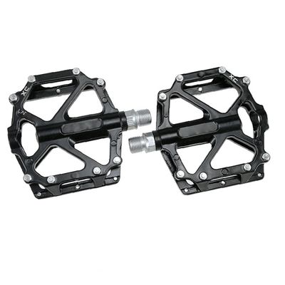Bicycle Cycling Bike Pedals, Nylon Fiber, Aluminum Antiskid Durable Mountain Bike Pedals Road Bike Hybrid Pedals anti-slip and reflectors, suitable for all bicycle types, Bicycle Pedals Anti Slip Plat
