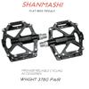 Bicycle Cycling Bike Pedals, Nylon Fiber, Aluminum Antiskid Durable Mountain Bike Pedals Road Bike Hybrid Pedals anti-slip and reflectors, suitable for all bicycle types, Bicycle Pedals Anti Slip Plat view 2