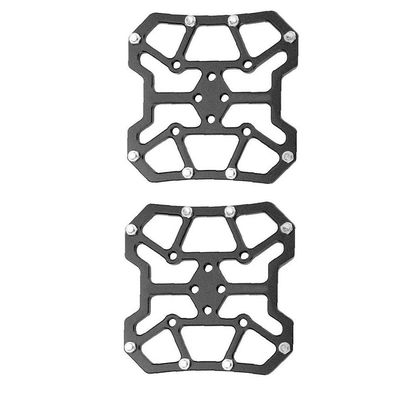 Bicycle Cycling Bike Pedals, Nylon Fiber, Aluminum Antiskid Durable Mountain Bike Pedals Road Bike Hybrid Pedals anti-slip and reflectors, suitable for all bicycle types, 1 Pair Mountain Road Bike Fix
