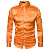 Mens Pants Pearl Snap Button Up Shirts for Men Youth Tee Shirts Boys Orvis Jacket Mens Pack Long Sleeve Shirts for Men Mens Big and Tall Coat Crew Neck Sweatshirt for Mens Graduation Gifts A-Orange view 2