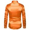 Mens Pants Pearl Snap Button Up Shirts for Men Youth Tee Shirts Boys Orvis Jacket Mens Pack Long Sleeve Shirts for Men Mens Big and Tall Coat Crew Neck Sweatshirt for Mens Graduation Gifts A-Orange view 3