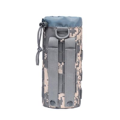 Tactical Camouflage Water Bottle Pouch Holder Carrier Outdoor Sports Combat Pack Hiking Bag Accessory
