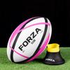 FORZA Mini Rugby Balls | Available in Packs of 1/3/25 | Suitable for Junior Rugby (Pink, Pack of 25) view 4