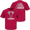 Smack Apparel Legend Shirt for AL College Fans (Short Sleeve, 3XL) view 1