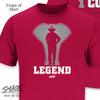Smack Apparel Legend Shirt for AL College Fans (Short Sleeve, 3XL) view 2