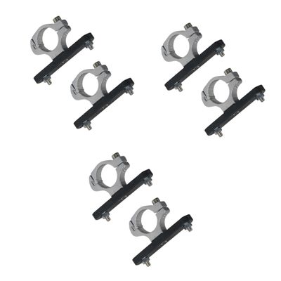 BESPORTBLE 3sets 360 Degree Rotating Bottle Holder Convertor for Handlebar Seatpost Mount Bike Bottle Cage 2pcs*3