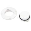 TRISAR Boat Drain Plug, White, Nylon, Easy Install, Excellent Sealing, Wide Application view 1