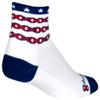 SockGuy Unisex The Brave 3in Ankle Athletic Cycling/Running Socks (US, Alpha, Large, X-Large, Regular, Regular, The Brave) view 2