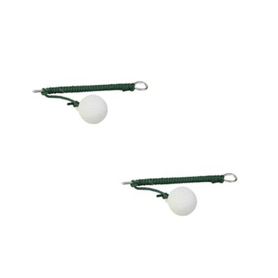BESPORTBLE 2pcs Golf Swing Training Ball Fly Rope Driving Ball Soft Practice for Golf Swing Improvement
