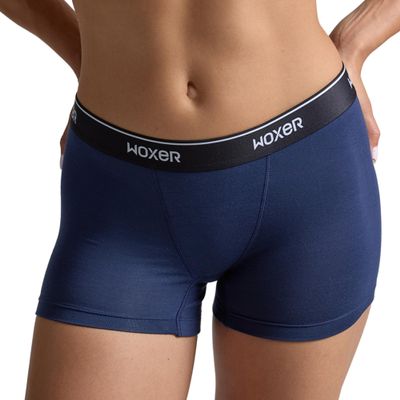 Woxer Womens Boxers - Baller 5" High Waisted Boy Shorts Underwear for Women - Boxers for Women, Womens Boxer Briefs