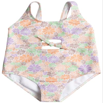Roxy, Women Kids, All About Sol One Piece Swimsuit, Crocus Petal, 12