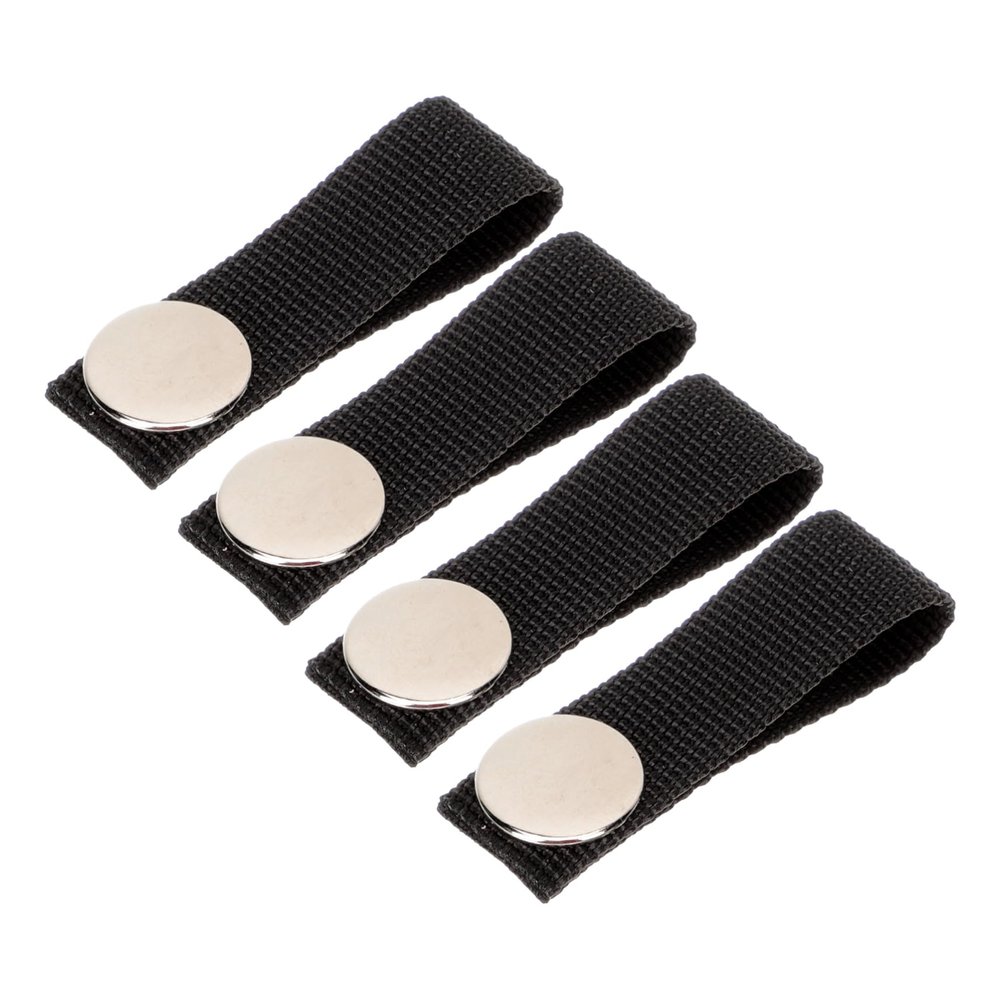 8 Pcs Hockey Helmet Hockey Accessory Replacement Chin Strap Ice Chin Strap Visor Tape Detachable Thumb Liner Cords Adjustable Cap Black Polyester
