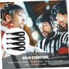 8 Pcs Hockey Helmet Hockey Accessory Replacement Chin Strap Ice Chin Strap Visor Tape Detachable Thumb Liner Cords Adjustable Cap Black Polyester view 2