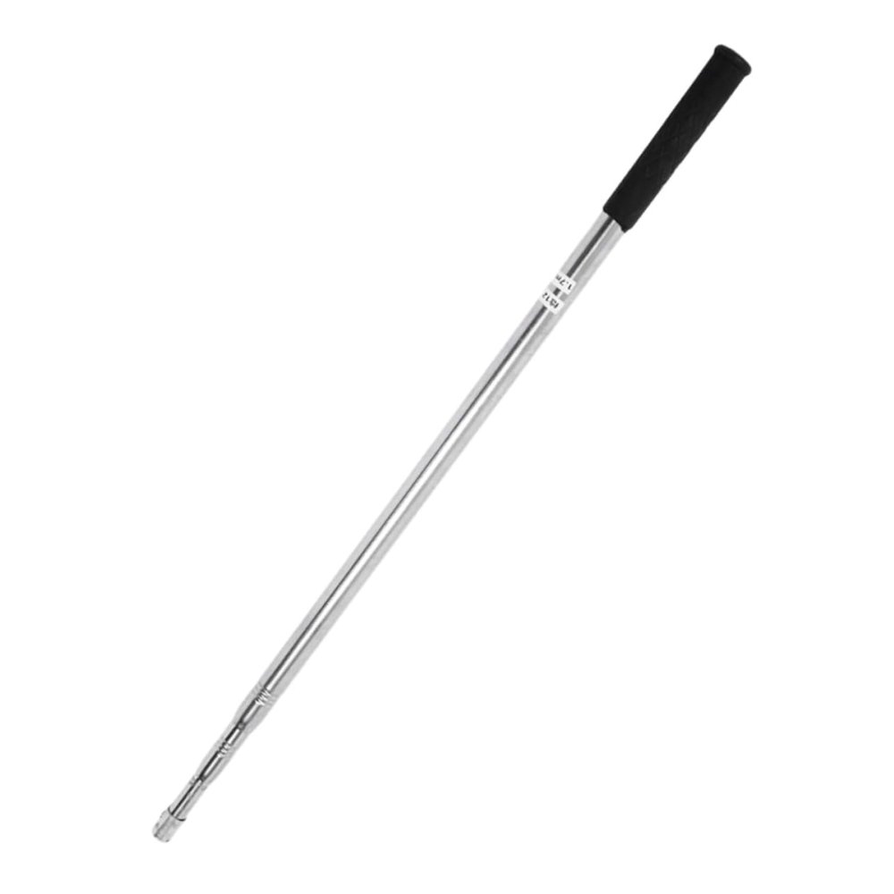 BESPORTBLE Stainless Steel Fishing Net Rod Portable Telescopic Crawfish Trap Support Pole Easy to Install and Carry Durable for Crabs Lobster and More Sections