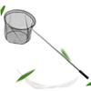 BESPORTBLE Stainless Steel Fishing Net Rod Portable Telescopic Crawfish Trap Support Pole Easy to Install and Carry Durable for Crabs Lobster and More Sections view 3