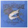 Guy Harvey Men's Fish Collection Graphic Tank Top, Azure Blue/Catch & Release, XX-Large view 3