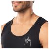 Guy Harvey Men's Fish Collection Graphic Tank Top, Caviar/Saltwater Core, XX-Large view 4