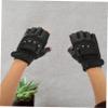 BESPORTBLE 2pairs Shock Absorption Fitness Gloves for Outdoor Sports Half Finger Design for Cycling Weightlifting and Running Activities view 2