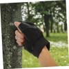 BESPORTBLE 2pairs Shock Absorption Fitness Gloves for Outdoor Sports Half Finger Design for Cycling Weightlifting and Running Activities view 3