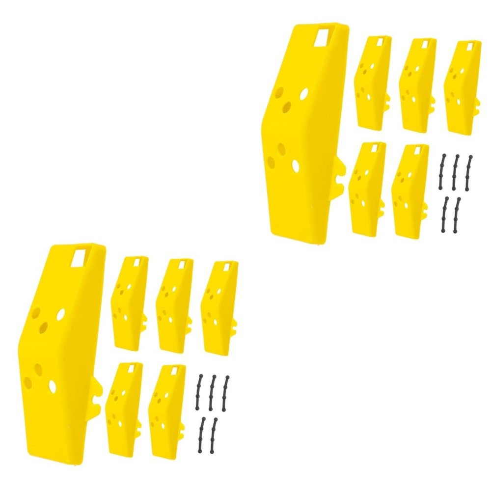 BESPORTBLE 10sets Ice Blades Protector for Ice Fishing Hand Cover Prevent Deformation and Breakage Convenient for Fishing Gear for Long-Term Use