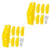BESPORTBLE 10sets Ice Blades Protector for Ice Fishing Hand Cover Prevent Deformation and Breakage Convenient for Fishing Gear for Long-Term Use view 1