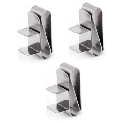 SUPVOX 3pcs Magnetic Billiards Pool Cue Chalk Holder Snooker Chalk Holder Belt Clip