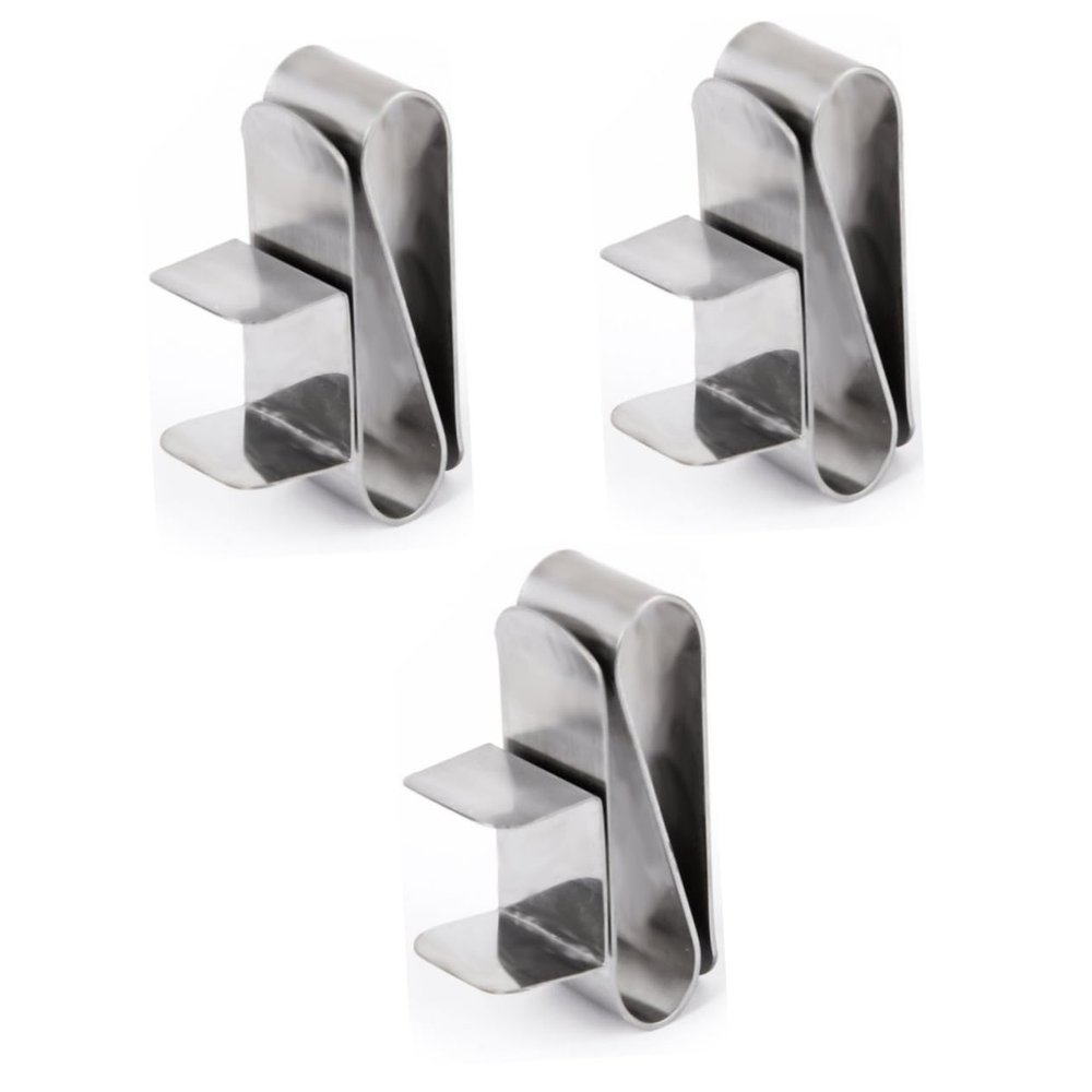 SUPVOX 3pcs Magnetic Billiards Pool Cue Chalk Holder Snooker Chalk Holder Belt Clip