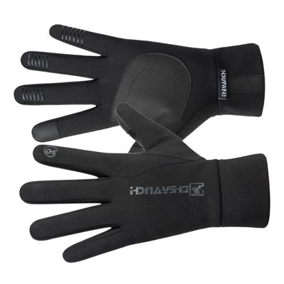 SUPVOX Windproof Touch Screen Gloves Black Winter Riding Gloves for Men Insulated Non-Slip Grip Outdoor