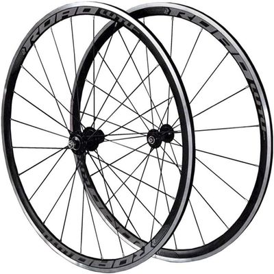 Bicycle Wheelset 700C Road Bike V-Brake Wheels Aluminium Wheelset Double Wall Aluminium Alloy