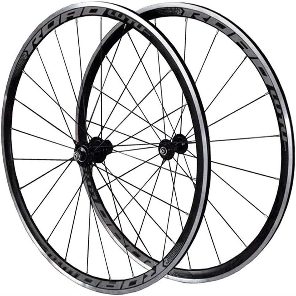 Bicycle Wheelset 700C Road Bike V-Brake Wheels Aluminium Wheelset Double Wall Aluminium Alloy