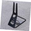 SUPVOX Metal Bike Parking Rack Lightweight and Portable Mountain Bike Stand for Easy Storage and Repair Display Black view 2