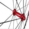 Bicycle Wheels Road Bicycle Wheel Pair Wheelset 700C Alloy Bicycle Wheels 8-11 Speed Box Flywheel (Color : Red Hub) view 2