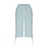 Men's Perfect Classic Fit Shorts Casual Elastic Waist Training Running Jogger Shorts Stretch Drawstring Summer Shorts Light Blue view 4