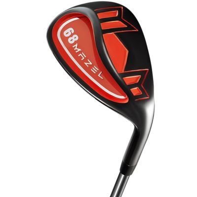 MAZEL Golf Wedge for Men & Women - Forged Lob Wedge,Escape Bunkers and Quickly Cuts Strokes Around The Green,High Loft Golf Club Wedge (Orange, 68 Degree)