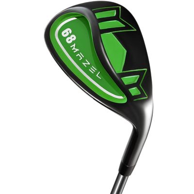 MAZEL Golf Wedge for Men & Women - Forged Lob Wedge,Escape Bunkers and Quickly Cuts Strokes Around The Green,High Loft Golf Club Wedge (Green, 68 Degree)