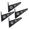 SUPVOX Multi Wall Rack Skateboard Holder Wall Mount Storage Bracket for Snowboards Skateboards and High Strength Display Stand Black view 1