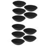 TENDYCOCO 10 Pairs Plus Size Round Bra Pads Bra Sports Inserts Sports Pad Padding Yoga Pads Inserts Polyester Pad Swimming