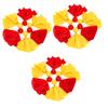 SUPVOX 3sets Football Game Accessory Soccer Penalty Flags Tossing Flags Rugby Props Sports Supplies 6pcs*3 view 1