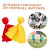 SUPVOX 3sets Football Game Accessory Soccer Penalty Flags Tossing Flags Rugby Props Sports Supplies 6pcs*3 view 4