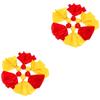 SUPVOX 2sets Professional Soccer Penalty Flag Flag Football Gear Rugby Game Supplies Sports Props Bright Yellow 6pcs*2 view 1