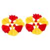 SUPVOX 2sets Professional Soccer Penalty Flag Flag Football Gear Rugby Game Supplies Sports Props Bright Yellow 6pcs*2 view 4