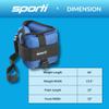 Sporti Medium Resistance Buoyancy Aqua Cuffs - Blue - Medium view 4