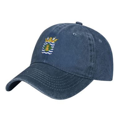 LIFANGMI Escudo De Vieques, Puerto Rico Baseball Cap for Men Women Hats Adjustable Vintage Cowboy Hat Sun Hat Navy Blue