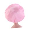 Angoily 3sets Soft Satin Kids Sleep Cap Elastic Night Headwear Wide-brimmed for Full Head 5pcs*3 view 4