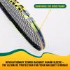 LUNNADE Carbon Squash Racket, Lightweight Tear Drop Squash Racquet with Ball Overgrip Damper and Bag view 2