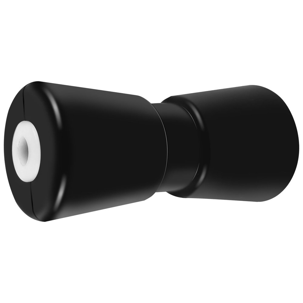 Boat Trailer Roller 8",Keel Rollers for Boat Trailer,Heavy Duty Rubber Bow Roller Boat Trailer Accessories Replacement Boat Trailer Parts Fits 5/8" Shaft (Black)